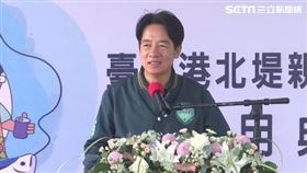 ▲副總統賴清德出席「臺中港北堤親子垂釣區啟用典禮」