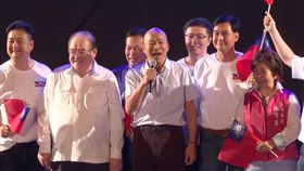 韓國瑜出席侯友宜競總成立大會。