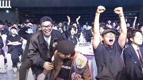 《大嘻哈時代2》奪獎。（圖／翻攝自走鐘獎YT）