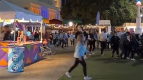 美國驚爆槍擊案！德州博覽會人群竄逃（翻攝自推特）