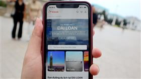 台灣上百行程登上越南Klook攬客為爭取越南自由行客群，交通部觀光署駐胡志明市辦事處特別與越南Klook平台合作，推出台灣旅遊產品專區，共有上百行程可供隨選。中央社記者陳家倫河內攝  112年10月14日