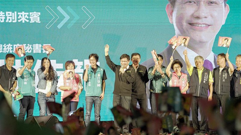 挺莊競程、江肇國　林佳龍欣慰年輕人接棒