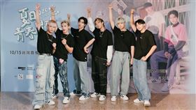 子翔（左起）、哲言、佳辰、煥鈞、祖安、文廷（圖／寬想國際娛樂提供）