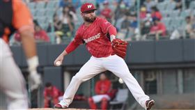 ▲伍鐸只差2.1局今年年資就能達標。（圖／味全龍球團提供）