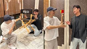 ▲周星馳、宋康昊。（圖／翻攝自微博）