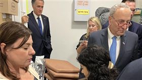 美國代表團被襲擊（圖／翻攝自Chuck Schumer X）