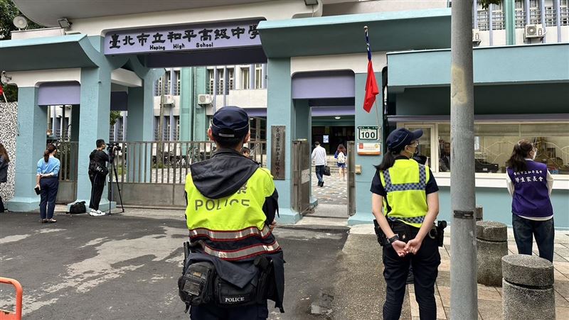 恐嚇和平高中「屠殺日」　警站崗進駐維安