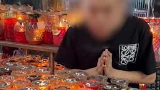 光明燈當生日蛋糕惡搞吹熄　廟方這樣說