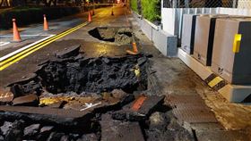 竹北,天坑,建案,縣政二路（圖／新竹縣議員蔡蕥鍹提供）