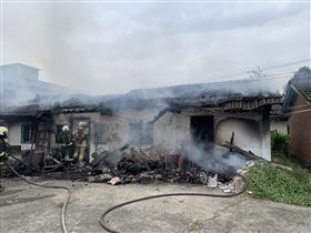 火警,三合院,嘉義,幼童,喪命