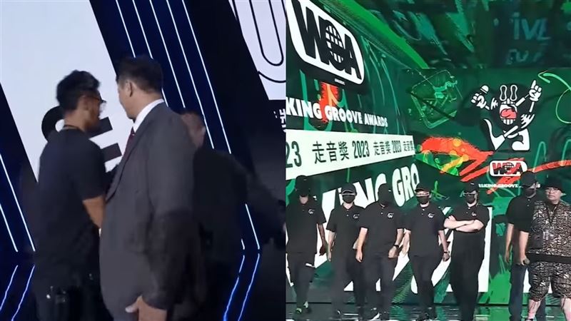 走鐘獎1橋段超尷尬　他傻眼：到底在幹嘛