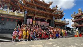 ▲現場將近百位的家將集合一起（圖／寶島神很大）