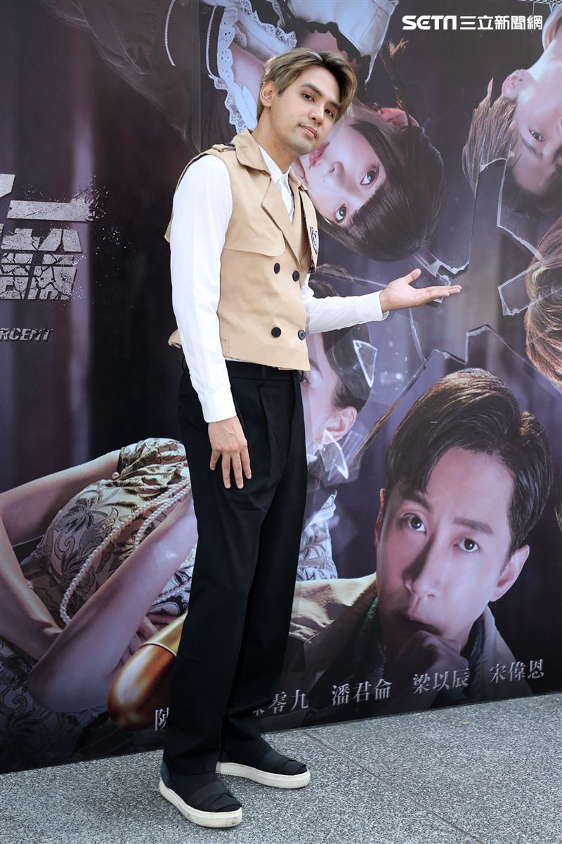 陳零九出席《百分之一相對論》試映會。（記者邱榮吉/攝影）