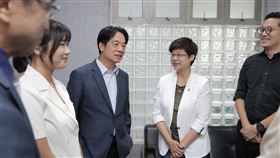 賴清德赴陽明交大演講，林志潔也出席。（圖／林志潔辦公室提供）