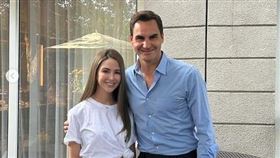 昆凌同框費德勒,周杰倫（圖／翻攝自IG）
