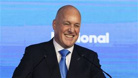 紐西蘭準總理的國家黨黨魁盧克森（Christopher Luxon）。（圖／美聯社／達志影像）