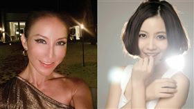 ▲李玟，姚貝娜。（圖／翻攝自微博）