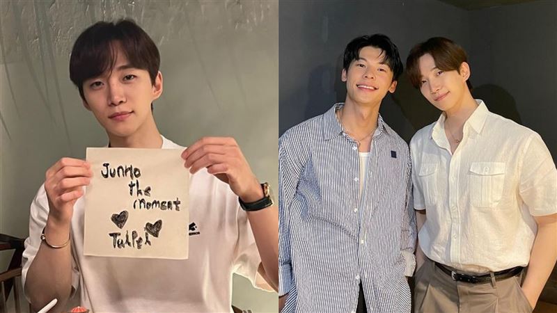 台、韓男神同框！李俊昊合體許光漢曝交情