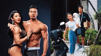 夫妻形象全是假？健身網紅被爆早已離婚