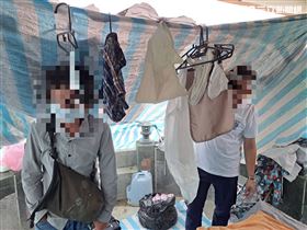 洋酒大盜偷酒！藏身「陰宅變豪宅」警看傻（圖／翻攝畫面）