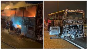 五楊,火燒車,駕駛,遊覽車（圖／翻攝畫面）