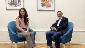 台美小姐杜若薇對談吳怡農（1）