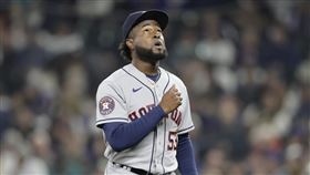 ▲0：2落後的太空人，美聯冠軍賽第3戰推哈維爾（Cristian Javier）先發。（圖／美聯社／達志影像）