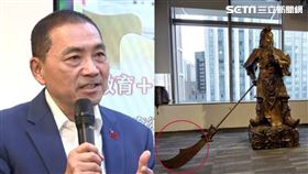 關公青龍刀墜地,侯友宜,（合成圖／記者許皓婷攝影、記者陳怡潔攝影）