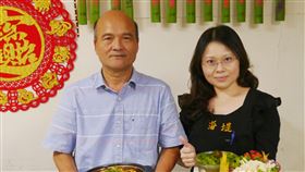 ▲竹筍餐廳吸引饕客拜訪，連藝人大姊大白冰冰也親自前往品嚐。（圖 ／柯慶長提供）