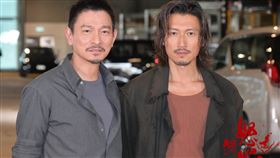▲淵源很深的劉德華與謝霆鋒睽違12年再合作，兩人年齡相差19歲，同框照片卻看不出那麼大的年齡差異。（圖／翻攝自電影《怒火漫延》官博）