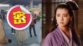 網友在路上偶遇王祖賢。（圖／翻攝自網易新聞）