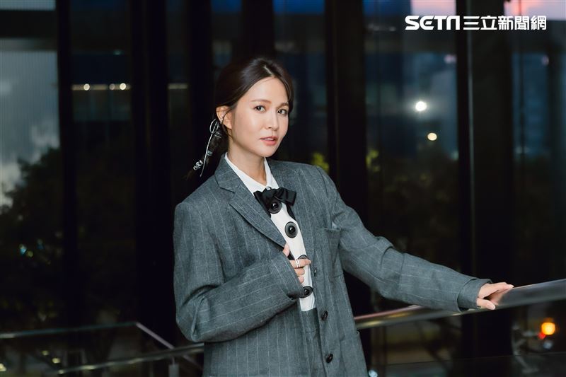 吳怡霈三立新聞網專訪。（圖／記者楊澍攝影）