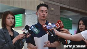 ▲籃協副秘書長兼發言人張承中致。（圖／記者劉彥池攝影）