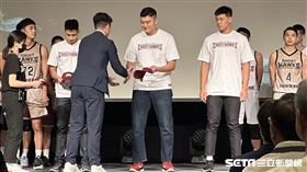 獵鷹網羅太陽球員白薩、蘇奕晉和藍少甫。（圖／記者蔡厚瑄攝影）