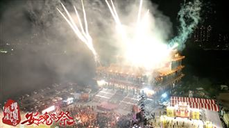 全台首創宮廟煙火迎太子！把握收契子機會