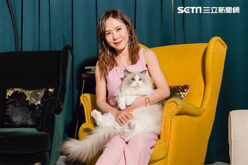 吳申梅三立新聞網專訪。（圖／記者楊澍攝影）