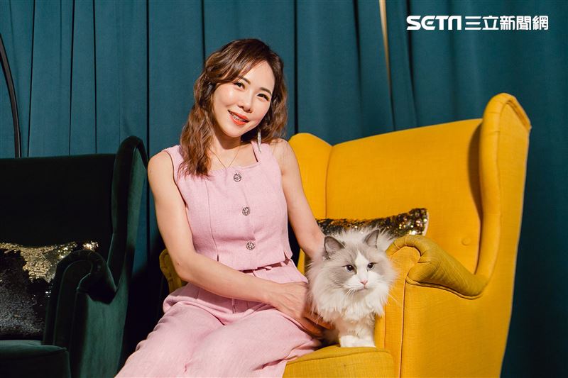 吳申梅三立新聞網專訪。（圖／記者楊澍攝影）