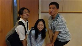 李天柱,林嘉俐,謝欣諭。（大愛提供