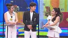 快問快答，孫協志（右）見題目快速答題成功。。（圖／八大電視提供）