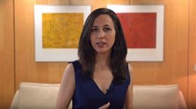 西班牙代理社會權利部長、同時也是西班牙左翼聯合內閣政黨之一「我們可以黨」（Podemos）的黨魁貝拉拉（Ione Belarra）