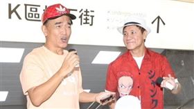 吳宗憲和新加坡直播天王王雷又唱又說。（圖／記者邱榮吉攝影）