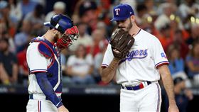 ▲遊騎兵中繼投手布拉福德（Cody Bradford）慘挨3分砲。（圖／路透社／達志影像）