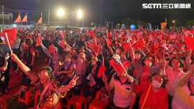 台中侯友宜萬人挺侯造勢晚會。（圖／記者李忠憲拍攝）