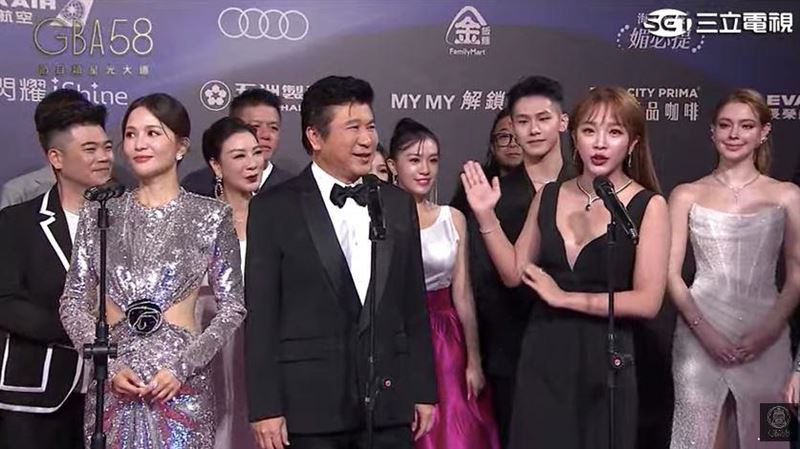 爆緋聞首同框　胡瓜熊霓金鐘紅毯零互動