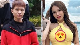 小A辣,變性,舊照