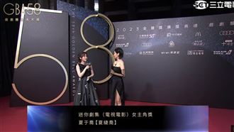 金鐘紅毯／夏于喬高衩開好大　豪露長腿