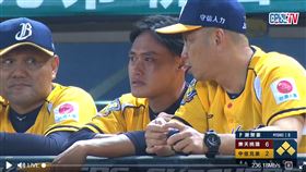 ▲兄弟19歲投手張祖恩退場落淚。（圖／翻攝自CPBLTV）