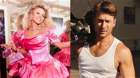 席德妮史威尼（左）和格蘭鮑威爾合拍《愛愛愛上你》爆戀情。（圖／翻攝IG）