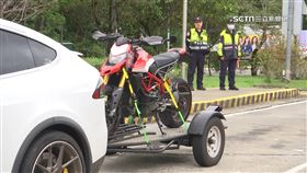 10/22重機騎士集結於石碇服務區爭取停車權。（圖／資料照）