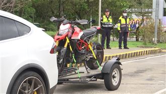 「還我停車權」重機車友塞爆石碇服務區